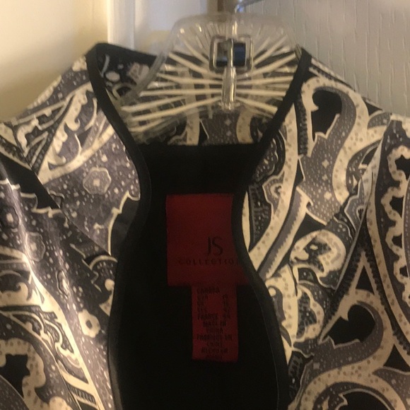 Beautiful black and white!  Size 14 NWOT - Picture 4 of 6